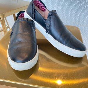 Kate Spade leather Ruffle Sneakers